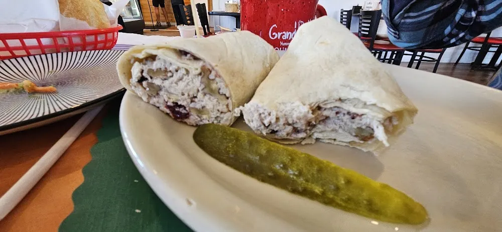 Chicken Carsidin & Walnut Salad Wrap